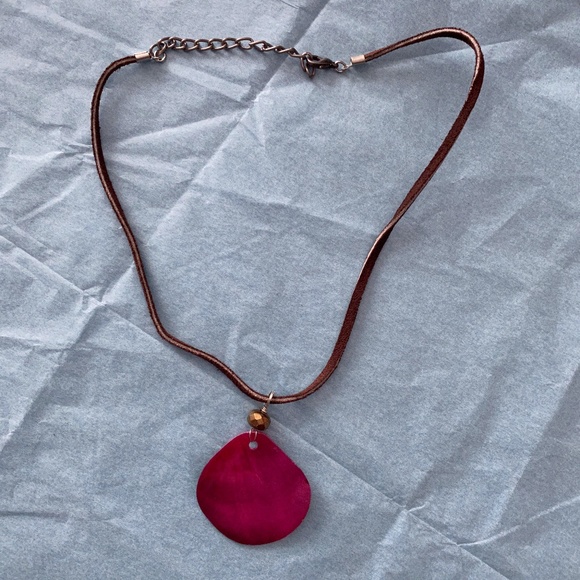 Vintage Lacquered Shell Choker--NWOT - Picture 4 of 7